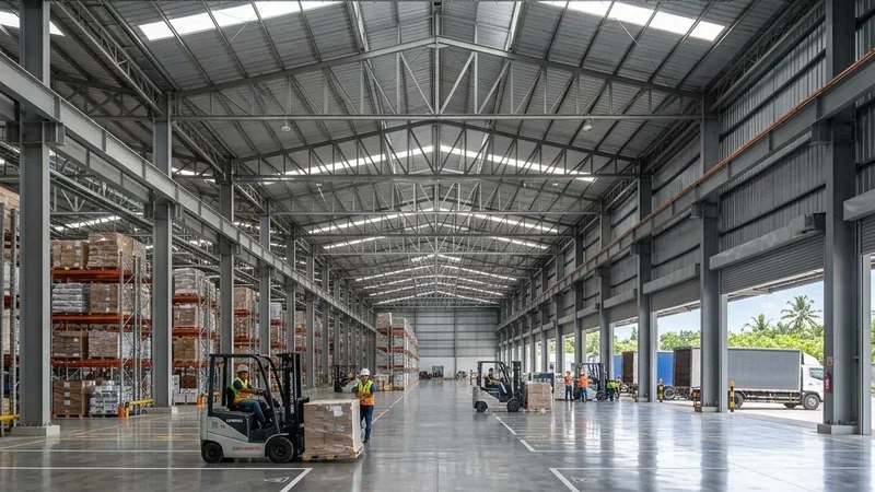 warehouse structure Distribusi Denpasar Barat